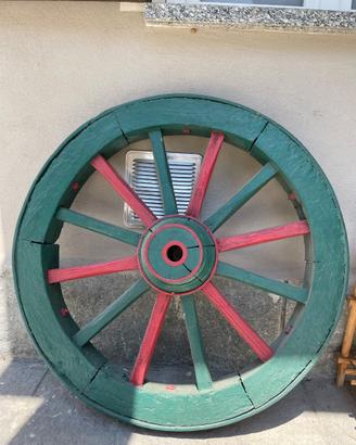 Ruota del carro antica