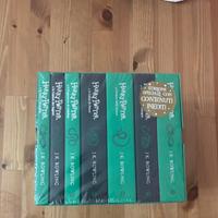 Libri cofanetto serpeverde harry Potter