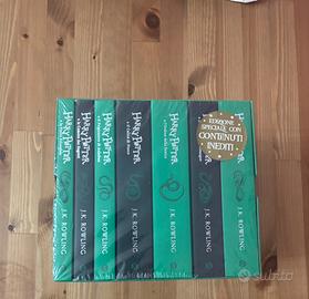 Libri cofanetto serpeverde harry Potter