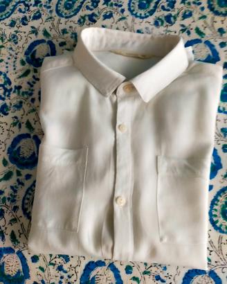 camicette bianche eleganti x bimba 9- 11 anni