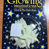 Stelle adesive fluorescenti