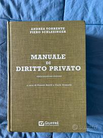 Manuale Diritto Privato Torrente Schlesinger