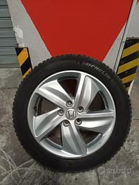 Ruote invernali cerchi originali honda 17'' 5 fori