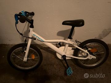 Bici bambino bambina B'TWIN 100 Inuits 16” (4-6 an