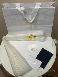 Sacchetto carta Dior + stella + velina + buste