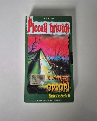 Vhs N 4 Piccoli Brividi Peruzzo Editore R.L.Stine 