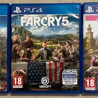 Far Cry 4, 5 e New Dawn