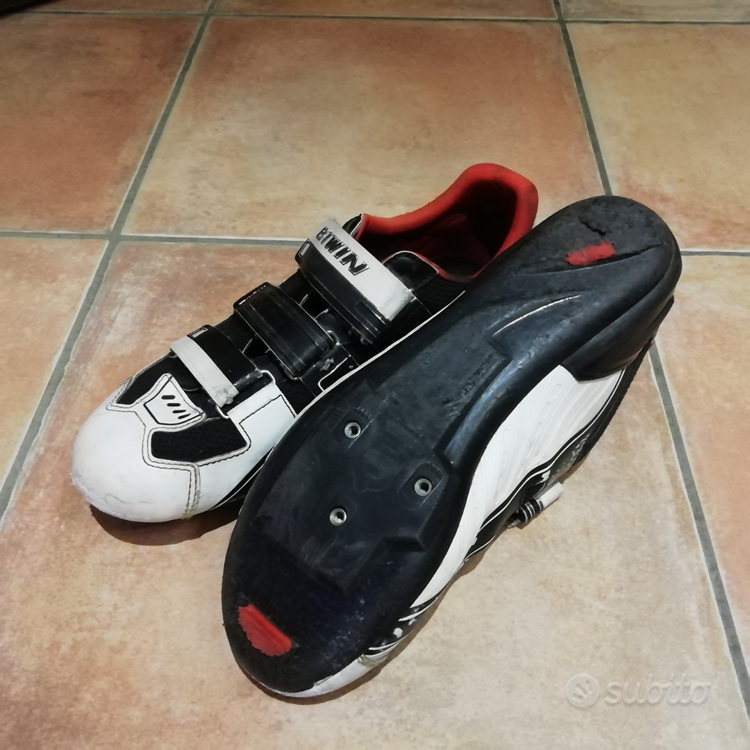 Scarpe ciclismo strada BTWIN tg. 41 Sports In vendita a Asti