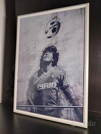 Quadro Maradona