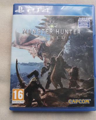 Monster Hunter World, per Ps4