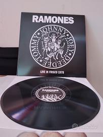 vinile 33 giri ramones live
