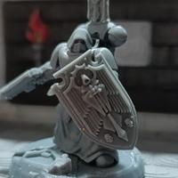 miniature per Warhammer stampate a resina 