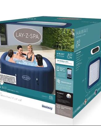 Piscina Idromassaggio Bestway Lay-Z-SPA Hawaii