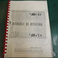 MANUALE D'OFFICINA MOTO GUZZI V35 V50