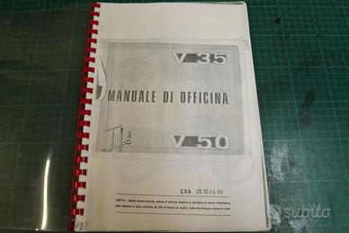 MANUALE D'OFFICINA MOTO GUZZI V35 V50