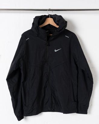 Nike Wind Jacket Nera – M – Dettagli Riflettenti