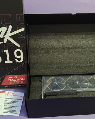 Scheda video XFX AMD RADEON RX 6750XT 12GB