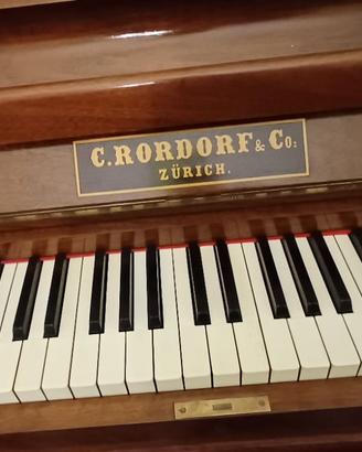 PIANOFORTE "C. RORDORF & CO." Fondee en 1847 ZURIC