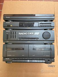 Giradischi-cassette-radio