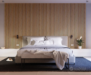 ✨SET 4 PANNELLI ACUSTICI IN LEGNO MDF✨