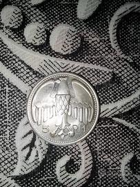 Moneta 5 lire Adolf Hitler 