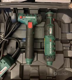 Mini Mola e Smerigliatrice 20v Parkside NUOVI