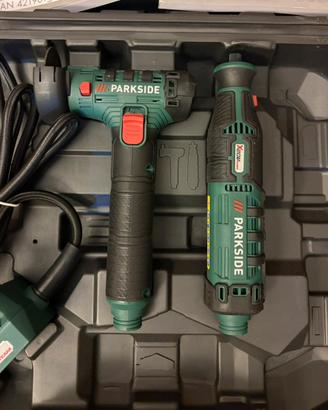 Mini Mola e Smerigliatrice 20v Parkside NUOVI