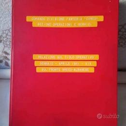 Fascicolo storico ciclo operativo GENN-APRILE 1941