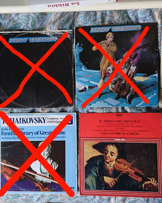 Musica Classica LP dischi vinile cassette