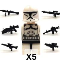 Set di 5 minifigures ( Stormtrooper) di Star Wars