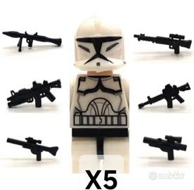Set di 5 minifigures ( Stormtrooper) di Star Wars