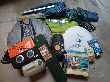 Kit completo per campeggio