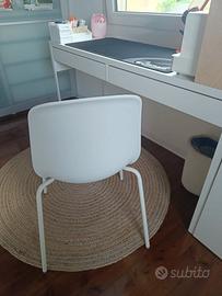 Coppia sedie Ikea colore bianco