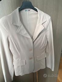 BLAZER SARTORIALE COLOR CREMA MADE IN ITALY