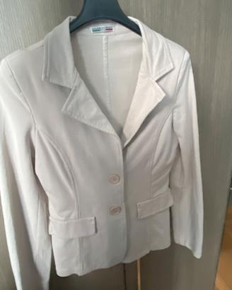 BLAZER SARTORIALE COLOR CREMA MADE IN ITALY