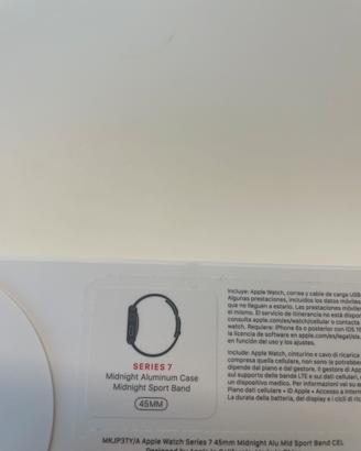 Apple watch serie 7 gps+cellular come nuovo