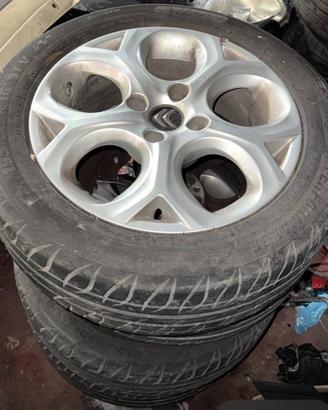 CERCHI COMPLETE DI GOMME CITROEN C3 195/55 R.16