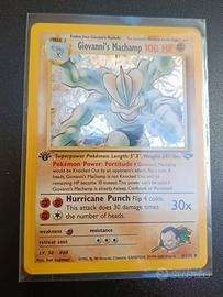 Pokémon Giovanni’s Machamp 1ª – Gym Challeng