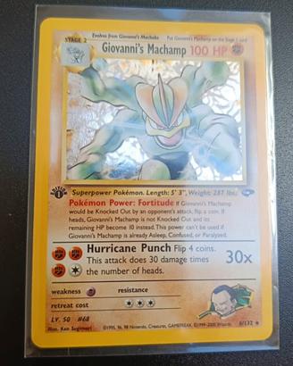 Pokémon Giovanni’s Machamp 1ª – Gym Challeng