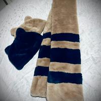 Marca SCOUT: 2 berretti pelosi orecchie e sciarpa