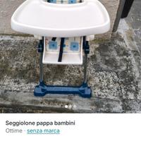 seggiolone bambini 
