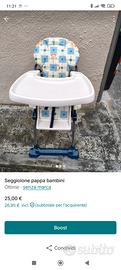 seggiolone bambini 