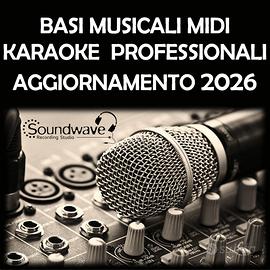 Basi Musicali Midi Karaoke Aggiornamento 2026