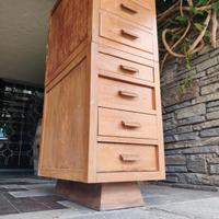 SCHEDARIO ANNI 60 CASSETTIERA UFFICIO VINTAGE