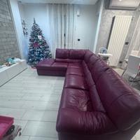 Divano in pelle 3mtx3mt “Divani&Divani”