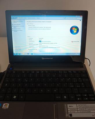 Notebook Packard Bell pav80 Windows 7 originale