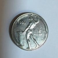 50 lire micro rara errore conio