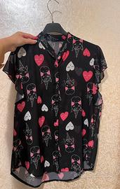 Camicia taglia unica con disegno