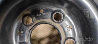 cerchi in ferro Mercedes mai usati ET49