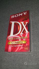 Cassetta VHS 180 minuti Sony
